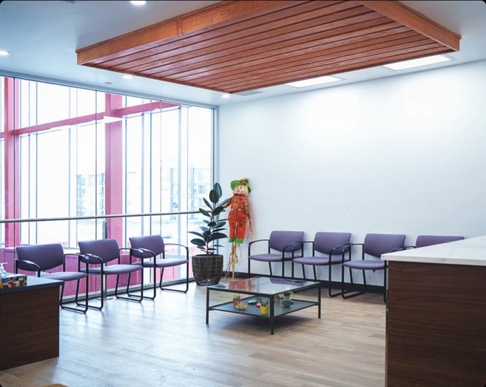 Waiting area at Max Physiotherapy